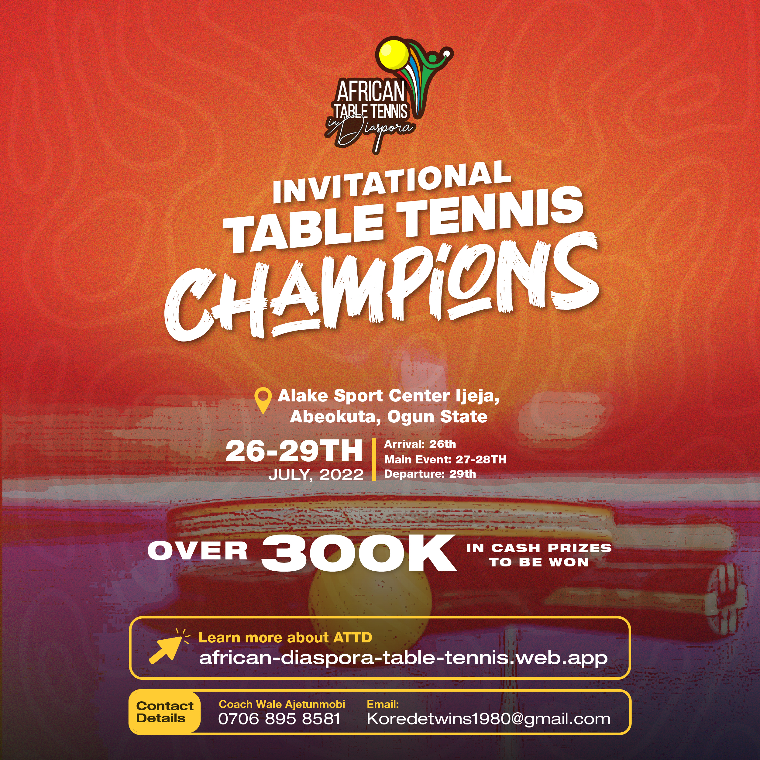 Invitational Table Tennis Championship